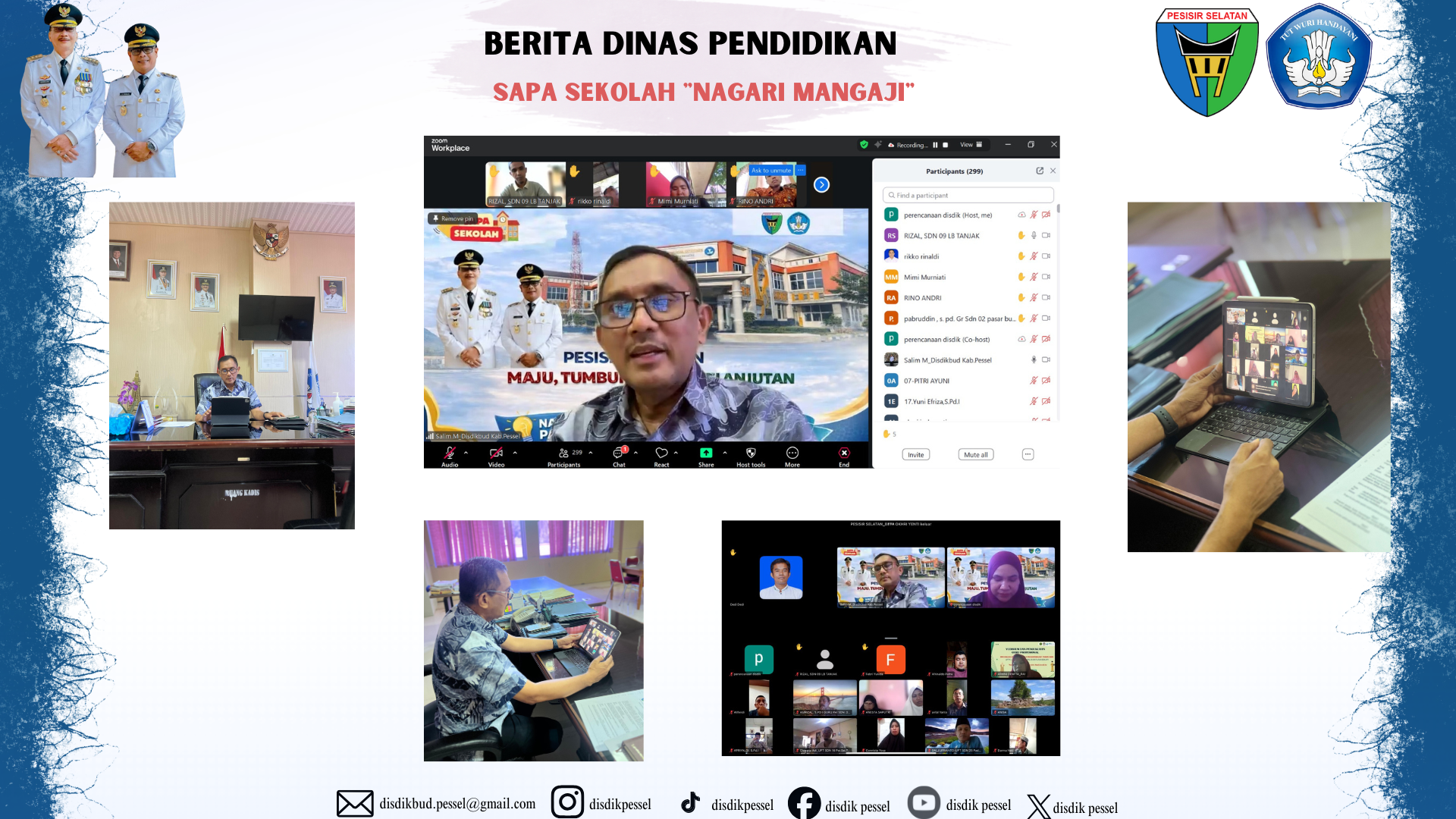 SAPA SEKOLAH Dinas Pendidikan Pesisir Selatan Fokuskan Penguatan Program Nagari Mengaji