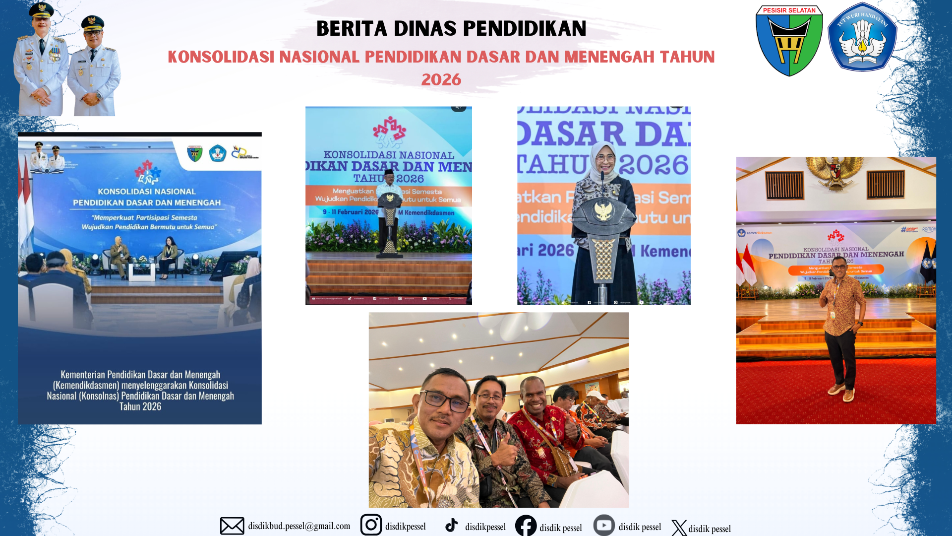 Konsolidasi Nasional Pendidikan Dasar dan Menengah 2026 Perkuat Sinergi Pusat dan Daerah