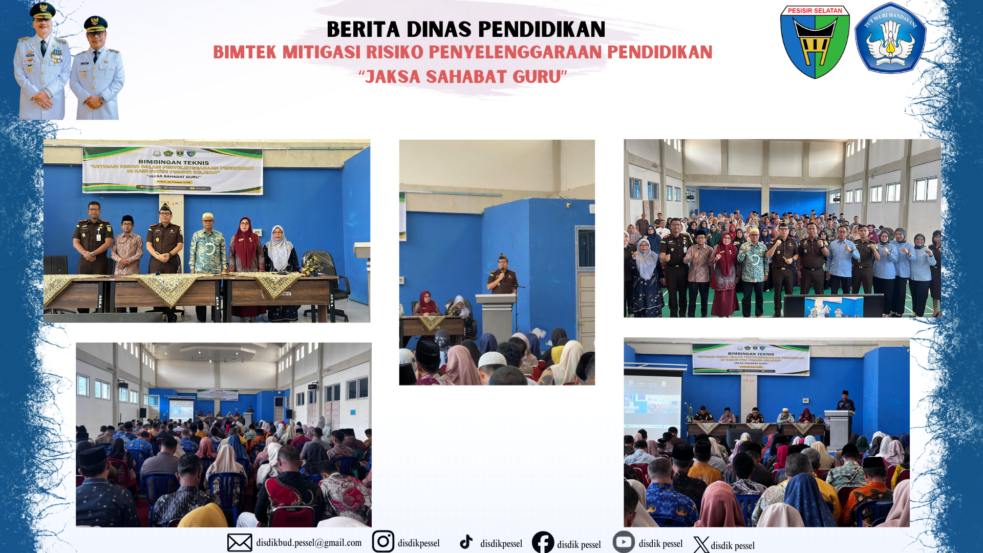 Bimtek Mitigasi Risiko Penyelenggaraan Pendidikan, “Jaksa Sahabat Guru”