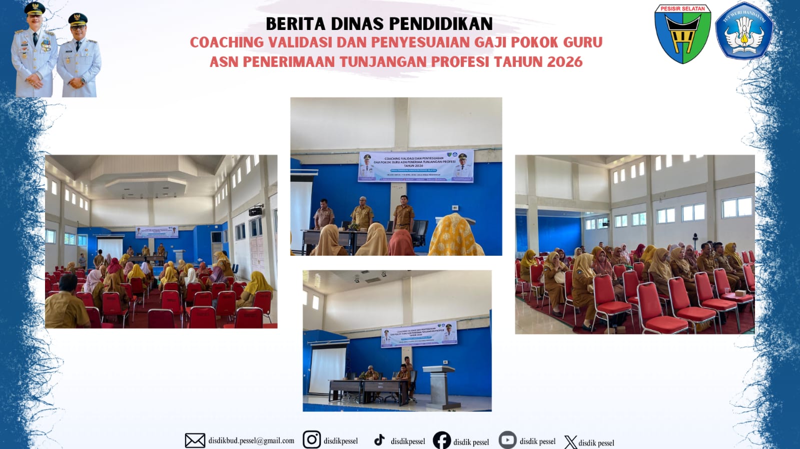 Coaching Validasi dan Penyesuaian Gaji Pokok Guru ASN Penerima Tunjangan Profesi Tahun 2026