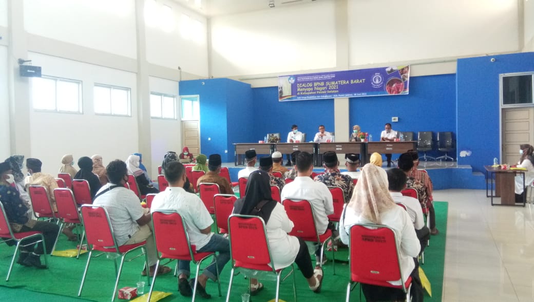 Dialog antara Disdikbud Pessel dengan BPNB Sumatera Barat Menyapa Nagari Tahun 2021