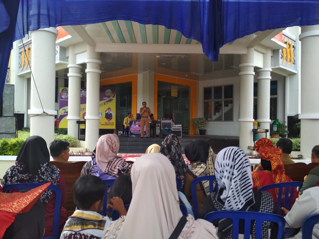 Lebih Kurang 100 orang Pelajar SD dan SMP ikuti FLS2N 2019 Tingkat Kabupaten