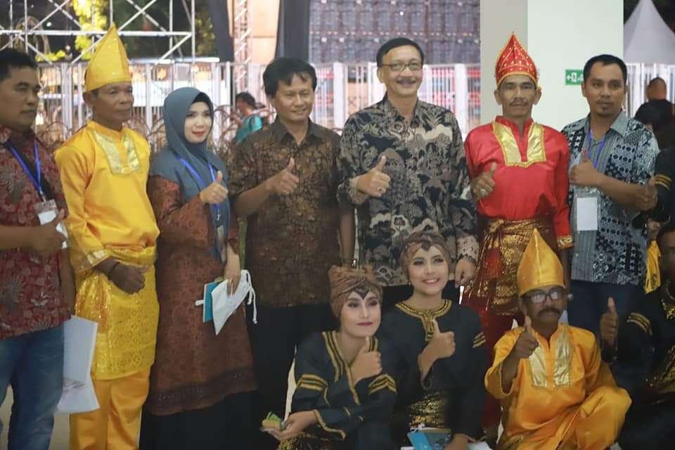Bupati Pesisir Selatan hadiri acara Apresiasi Penetapan Warisan Budaya Tak Benda  di Istora Senayan 